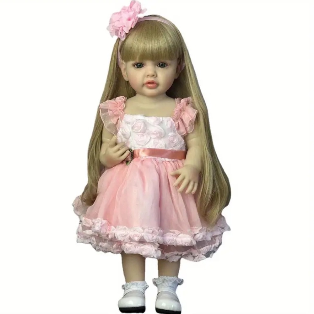 NEW! Gorgeous Large Realistic Life Like Blonde 22” inch Doll!